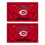 Cincinnati Reds House Flag Personalized Ornate Border Red Best Selling