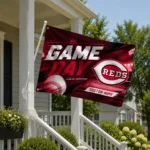 Cincinnati Reds House Flag Personalized Tech Panels Red Best Selling