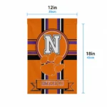 Clemson Tigers Garden Flag Custom Circle Medallion Orange Best Selling