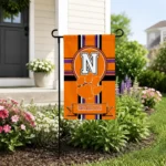Clemson Tigers Garden Flag Custom Circle Medallion Orange Best Selling