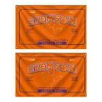 Clemson Tigers House Flag Custom Ornate Border Orange Best Selling
