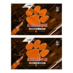 Clemson Tigers House Flag Personalized Speed Slashes Orange Best Selling