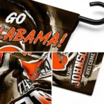 Cleveland Browns Garden Flag Customized Swirl Vortex Brown Best Selling