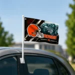 Cleveland Browns House Flag Customized Diagonal Stripes Brown Best Selling