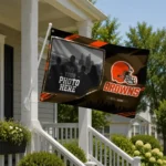Cleveland Browns House Flag Personalized Framed Photo Brown Black Best Selling