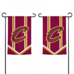Cleveland Cavaliers Garden Flag Custom Chevron Stripes Wine Best Selling