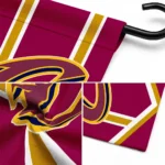 Cleveland Cavaliers Garden Flag Custom Chevron Stripes Wine Best Selling