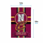 Cleveland Cavaliers Garden Flag Custom Circle Medallion Wine Best Selling