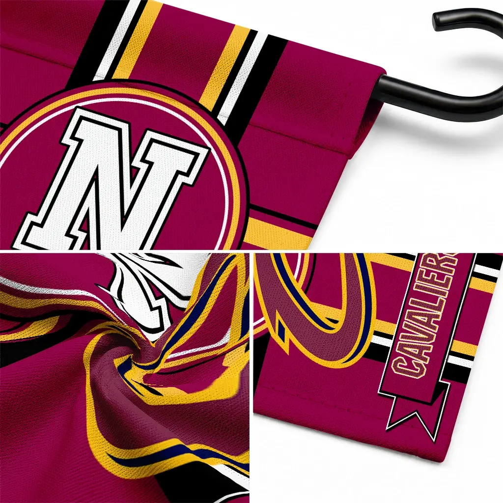 Cleveland Cavaliers Garden Flag Custom Circle Medallion Wine Latest Model Cleveland Cavaliers Garden Flag Custom Circle Medallion Wine Latest Model