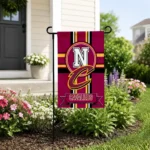 Cleveland Cavaliers Garden Flag Custom Circle Medallion Wine Best Selling