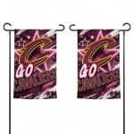 Cleveland Cavaliers Garden Flag Customized Glowing Star Wine Best Selling