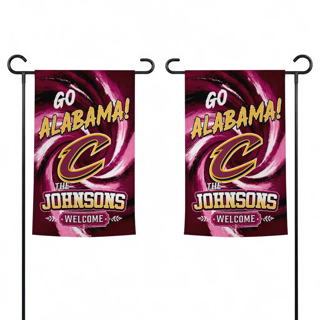 Cleveland Cavaliers Garden Flag Customized Swirl Vortex Wine Fashion Forward Cleveland Cavaliers Garden Flag Customized Swirl Vortex Wine Fashion Forward