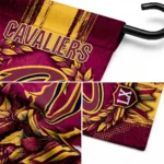 Cleveland Cavaliers Garden Flag Personalized Laurel Wreath Wine Best Selling