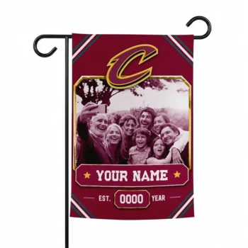 Cleveland Cavaliers Garden Flag Personalized Photo Frame Wine Best Selling