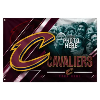 Cleveland Cavaliers House Flag Customized Diagonal Stripes Wine Best Selling