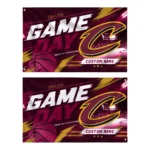 Cleveland Cavaliers House Flag Customized Energy Brushstrokes Wine Best Selling