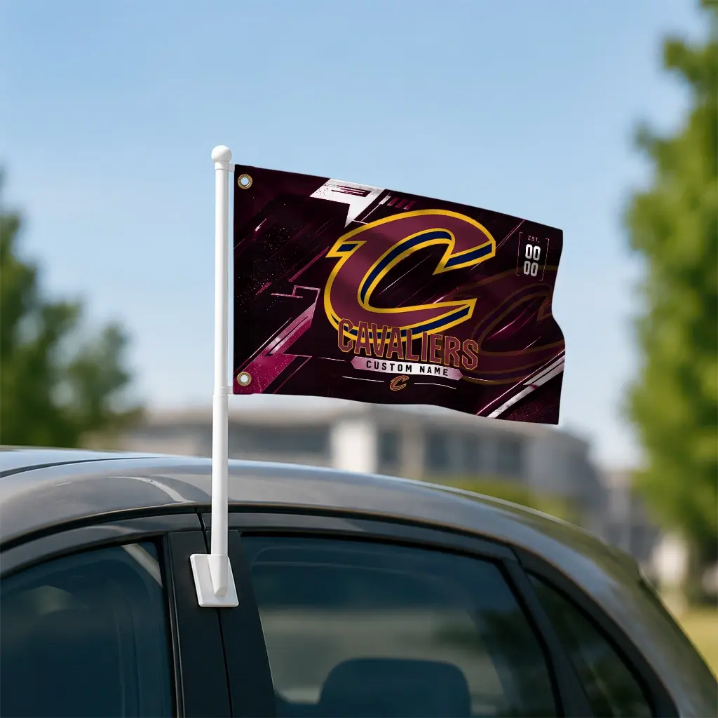 Cleveland Cavaliers House Flag Personalized Speed Slashes Wine Latest Model Cleveland Cavaliers House Flag Personalized Speed Slashes Wine Latest Model