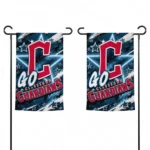 Cleveland Guardians Garden Flag Customized Glowing Star Navy Blue Best Selling