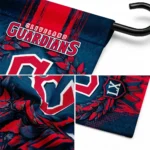 Cleveland Guardians Garden Flag Personalized Laurel Wreath Navy Blue Best Selling