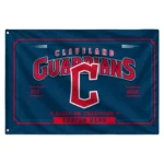 Cleveland Guardians House Flag Custom Ornate Border Navy Blue Best Selling