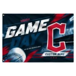 Cleveland Guardians House Flag Custom Tech Panels Navy Blue Best Selling