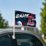 Cleveland Guardians House Flag Custom Tech Panels Navy Blue Best Selling