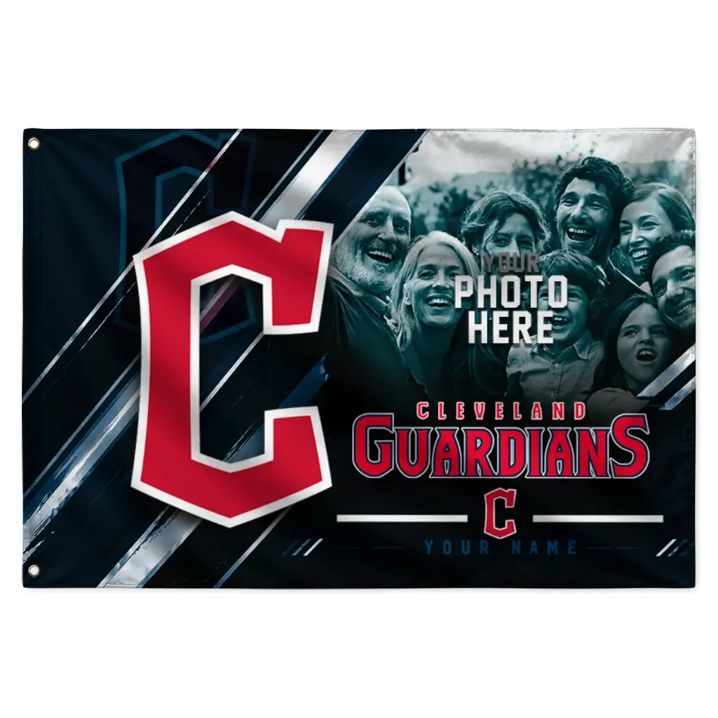 Cleveland Guardians House Flag Customized Diagonal Stripes Navy Blue Best Selling Cleveland Guardians House Flag Customized Diagonal Stripes Navy Blue Best Selling