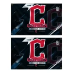 Cleveland Guardians House Flag Personalized Speed Slashes Navy Blue Best Selling