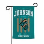 Coastal Carolina Chanticleers Garden Flag Custom Distressed Stripes Green Best Selling