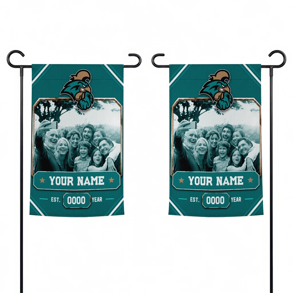 coastal-carolina-chanticleers-garden-flag-custom-photo-frame-green-fashion-forward.webp