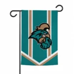 Coastal Carolina Chanticleers Garden Flag Customized Chevron Stripes Green Best Selling