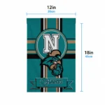 Coastal Carolina Chanticleers Garden Flag Customized Circle Medallion Green Best Selling