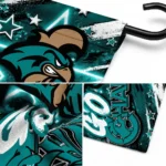 Coastal Carolina Chanticleers Garden Flag Personalized Glowing Star Green Best Selling