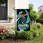 Coastal Carolina Chanticleers Garden Flag Personalized Swirl Vortex Green Best Selling