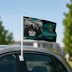 Coastal Carolina Chanticleers House Flag Custom Framed Photo Green Black Best Selling