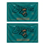 Coastal Carolina Chanticleers House Flag Customized Ornate Border Green Best Selling