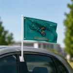 Coastal Carolina Chanticleers House Flag Customized Ornate Border Green Best Selling
