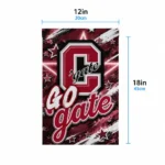 Colgate Raiders Garden Flag Custom Glowing Star Maroon Best Selling