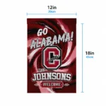 Colgate Raiders Garden Flag Custom Swirl Vortex Maroon Best Selling