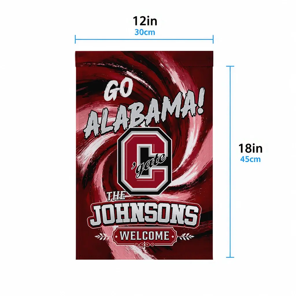 Colgate Raiders Garden Flag Custom Swirl Vortex Maroon High Quality Colgate Raiders Garden Flag Custom Swirl Vortex Maroon High Quality
