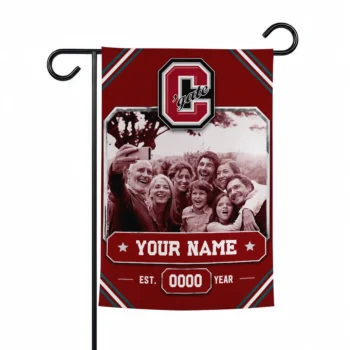 Colgate Raiders Garden Flag - Customized Photo Frame Maroon