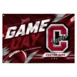 Colgate Raiders House Flag Custom Action Streaks Maroon Best Selling
