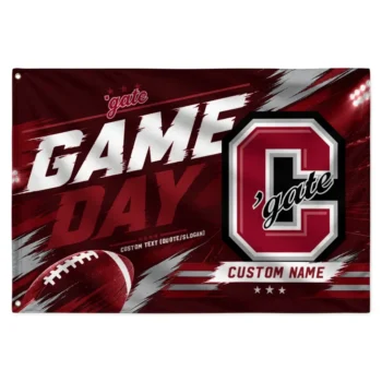 Colgate Raiders House Flag Custom Action Streaks Maroon Best Selling