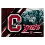 Colgate Raiders House Flag Custom Diagonal Stripes Maroon Best Selling