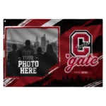 Colgate Raiders House Flag Customized Framed Photo Maroon Black Best Selling