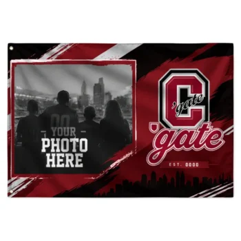 Colgate Raiders House Flag Customized Framed Photo Maroon Black Best Selling