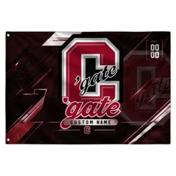 Colgate Raiders House Flag Customized Speed Slashes Maroon Best Selling