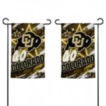 Colorado Buffaloes Garden Flag Customized Glowing Star Gold Best Selling