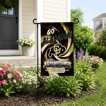 Colorado Buffaloes Garden Flag Customized Swirl Vortex Gold Best Selling