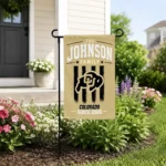 Colorado Buffaloes Garden Flag Personalized Distressed Stripes Gold Best Selling